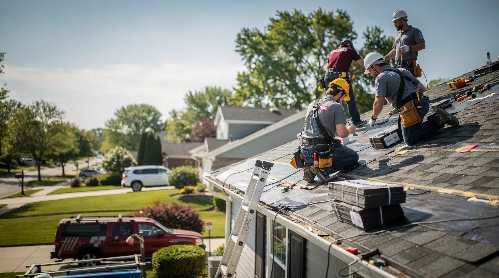Roof Repair in Gouldsboro, ME around you